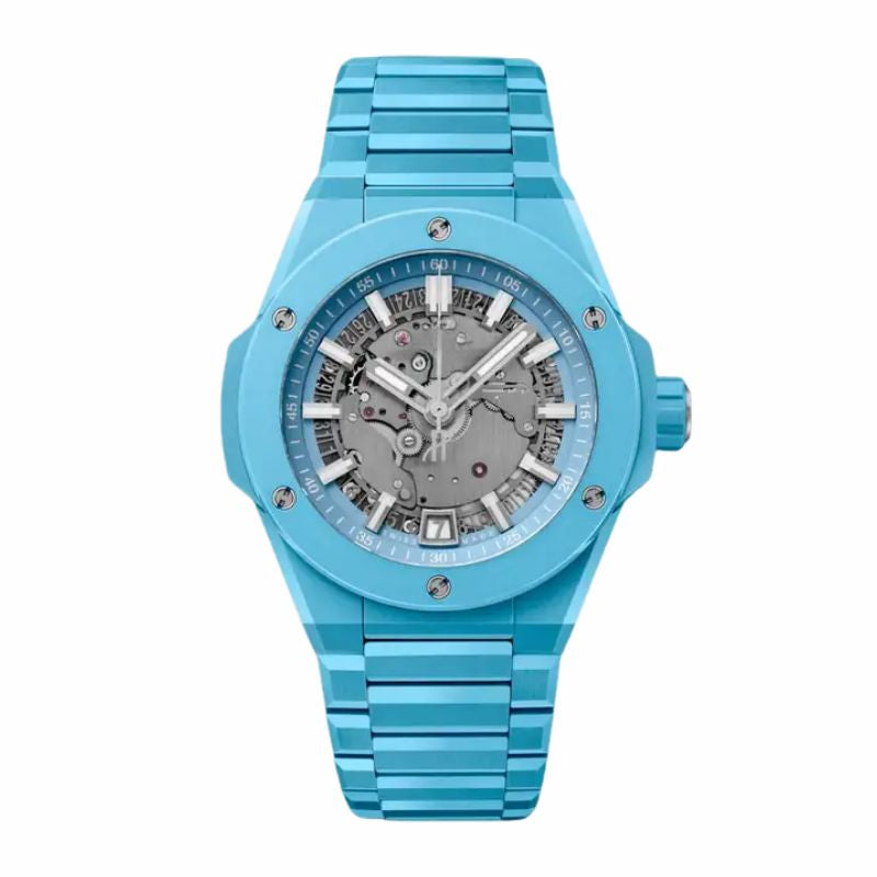 Big Bang UNICO Integrated Time Only Sky Blue Ceramic 42mm